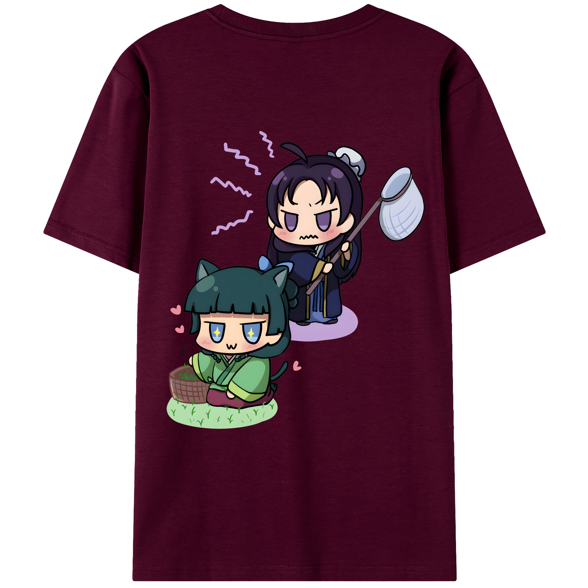 （画像用） 薬屋のひとりごと The Apothecary Diaries レディース半袖Tシャツ(バックプリント)